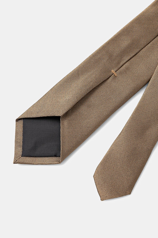 Svilena kravata Karl Lagerfeld 561160.805100 rjava SS26