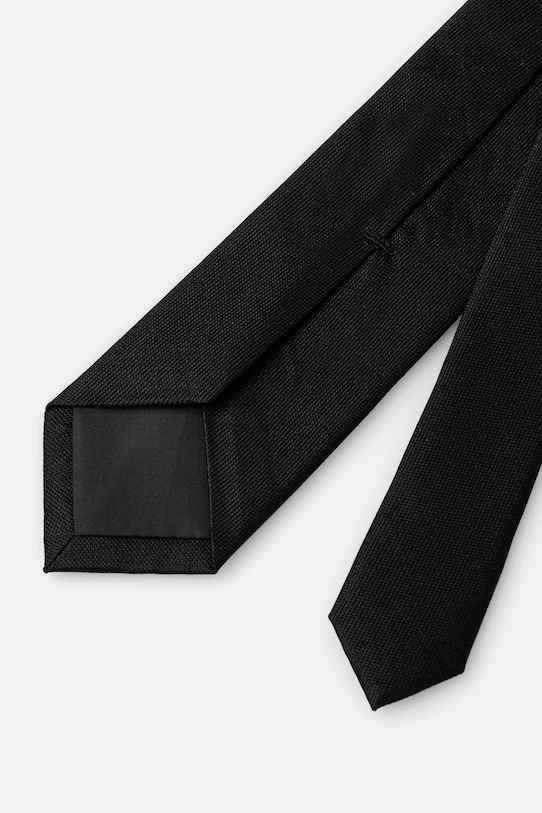 Karl Lagerfeld krawat jedwabny 561160.805100 czarny SS26