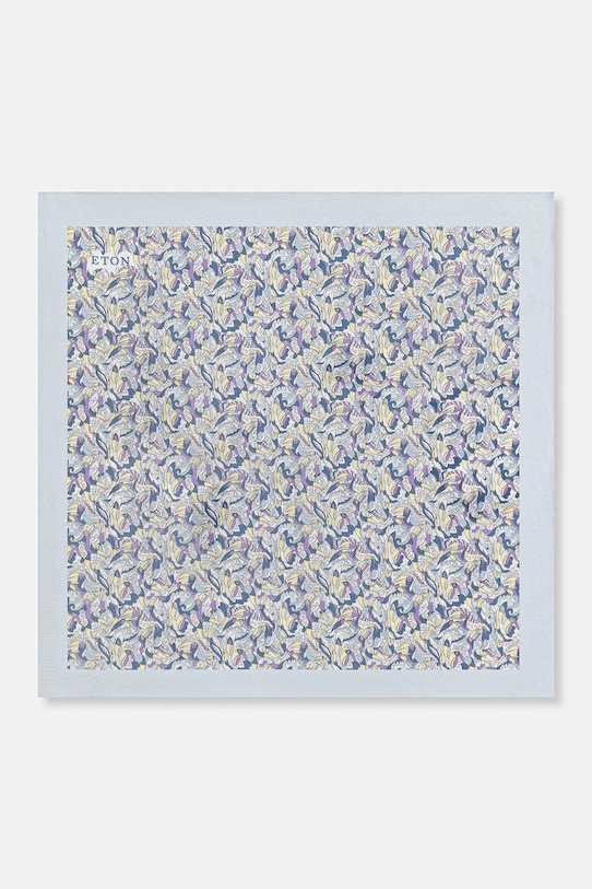 Μεταξωτό μαντήλι τσέπης Eton μπλε 100014664