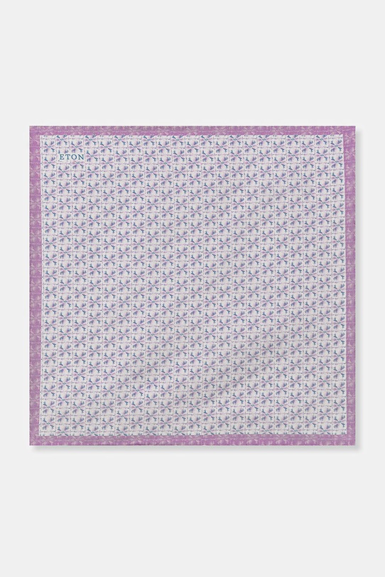 Hedvábný kapesníček Eton fialová 100014673