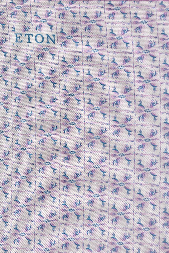 Hedvábný kapesníček Eton 100014673 fialová SS26