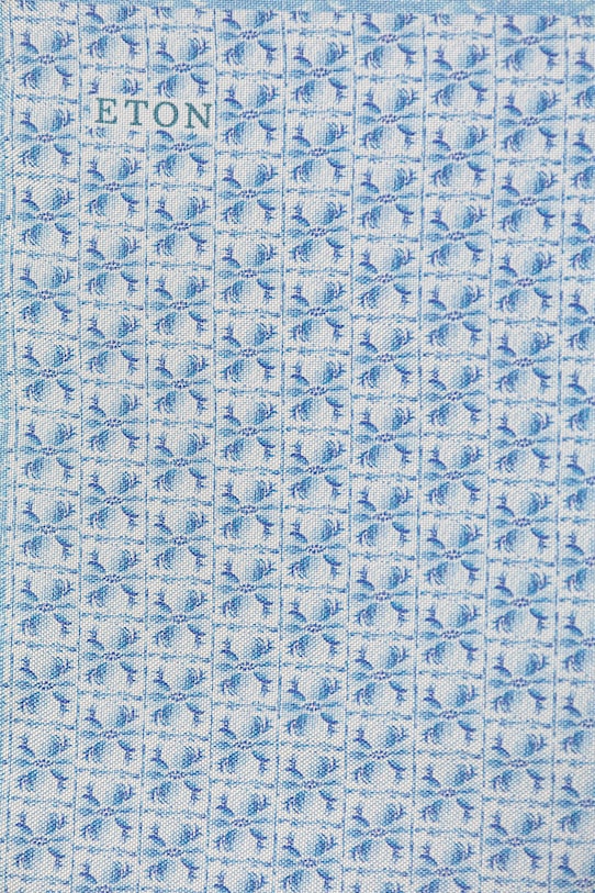 Hedvábný kapesníček Eton 100014673 modrá SS26