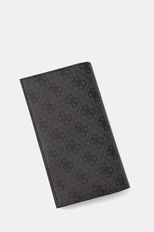 Akcesoria Guess etui na paszport MILANO SMMALO.LEA01 szary