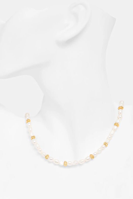 Αξεσουάρ Κολιέ HUGO E-SHELLBEADS2-NEC 50552603 χρυσαφί