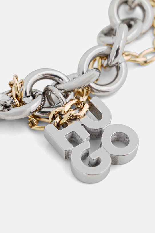 Βραχιόλι HUGO 50555819 ασημί SS26