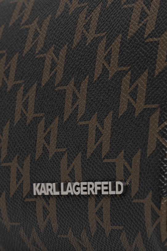 Akcesoria Karl Lagerfeld kosmetyczka K/MONOGRAM B1M32056 brązowy