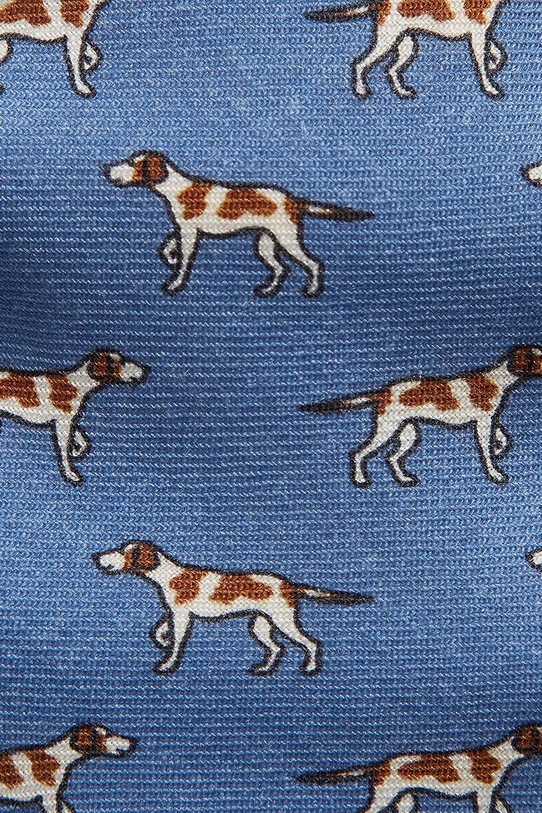 Akcesoria Polo Ralph Lauren krawat wełniany 712P03919 niebieski