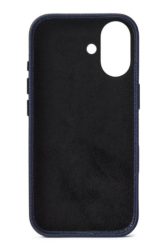 Kožené puzdro na mobil Polo Ralph Lauren iPhone 17 405P17562 tmavomodrá SS26