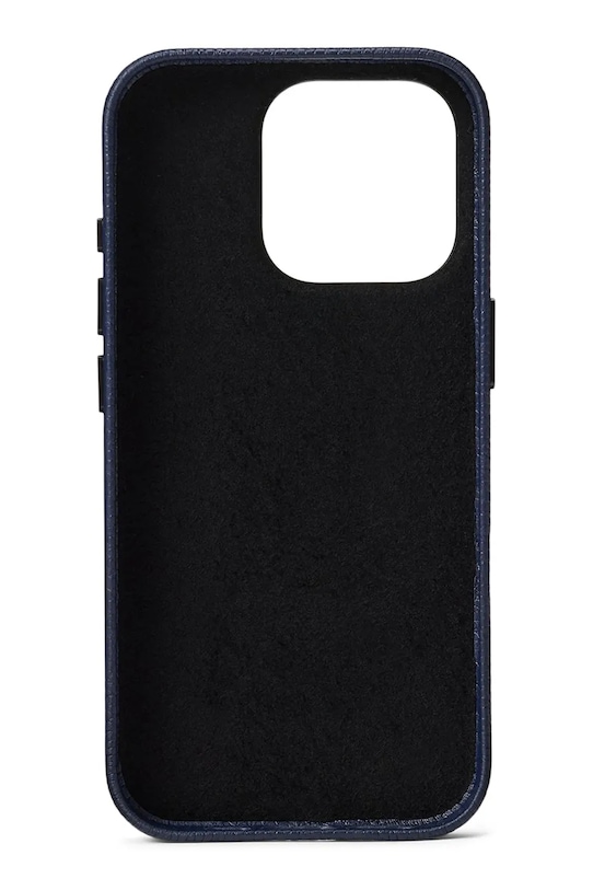 Polo Ralph Lauren etui skórzane na telefon iPhone 16 Pro 405P17561 granatowy SS26