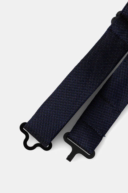 Akcesoria Calvin Klein mucha męska jedwabna CK2021E001 granatowy