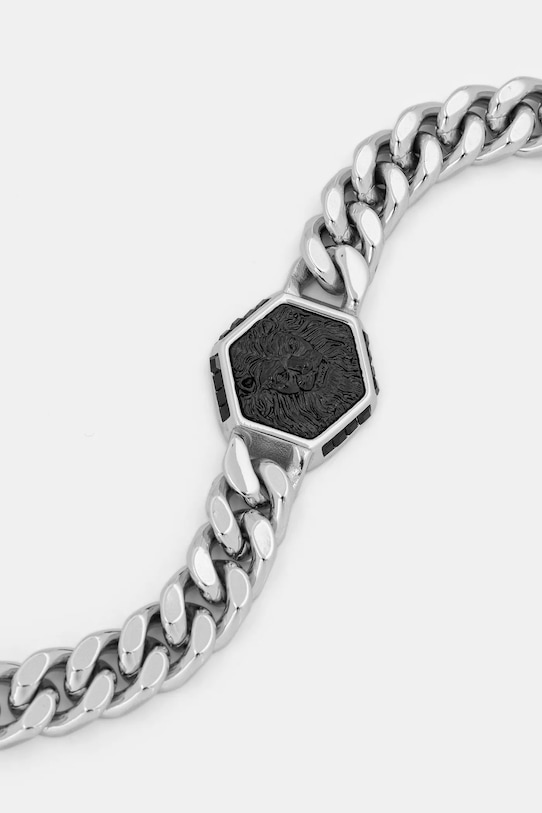 Guess bransoletka LION KING JUMB06.001JW srebrny SS26