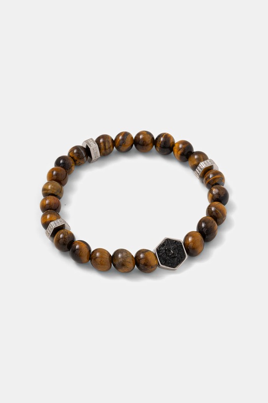 Guess bransoletka LION KING brązowy JUMB06.005JW