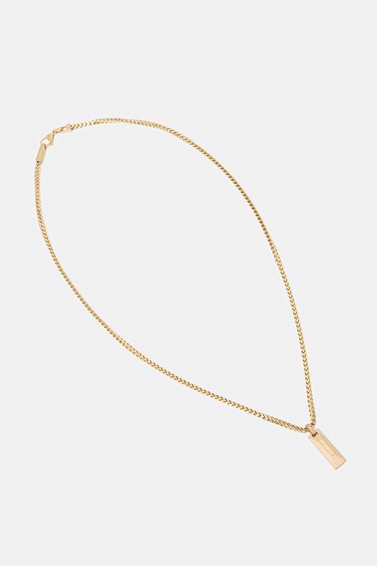 Guess naszyjnik z zawieszką męski ze stali nierdzewnej TRUE SPIRIT złoty JUMN06.039JW