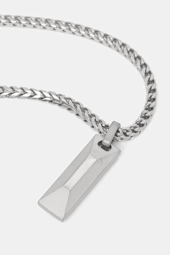 Guess naszyjnik z zawieszką męski ze stali nierdzewnej TRUE SPIRIT JUMN06.039JW srebrny SS26