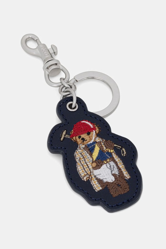 Δερμάτινο μπρελόκ Polo Ralph Lauren σκούρο μπλε 405P08103