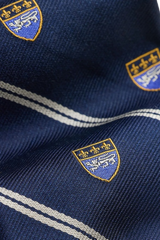 Doplnky Polo Ralph Lauren kravata pánska hodvábna 712B13434 tmavomodrá