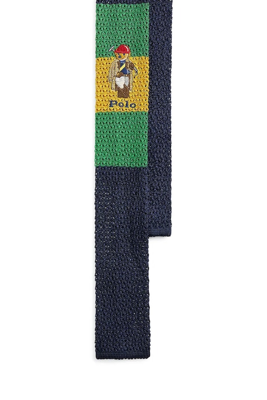 Polo Ralph Lauren krawat męski jedwabny granatowy 712B13441