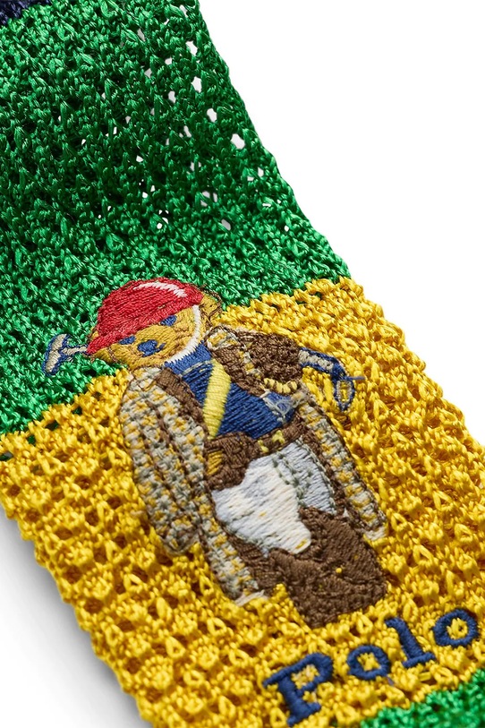 Akcesoria Polo Ralph Lauren krawat męski jedwabny 712B13441 granatowy