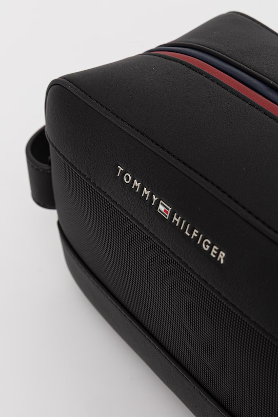 Аксесоари Tommy Hilfiger козметична чанта мъжка от имитация на кожа AM0AM14161 черен