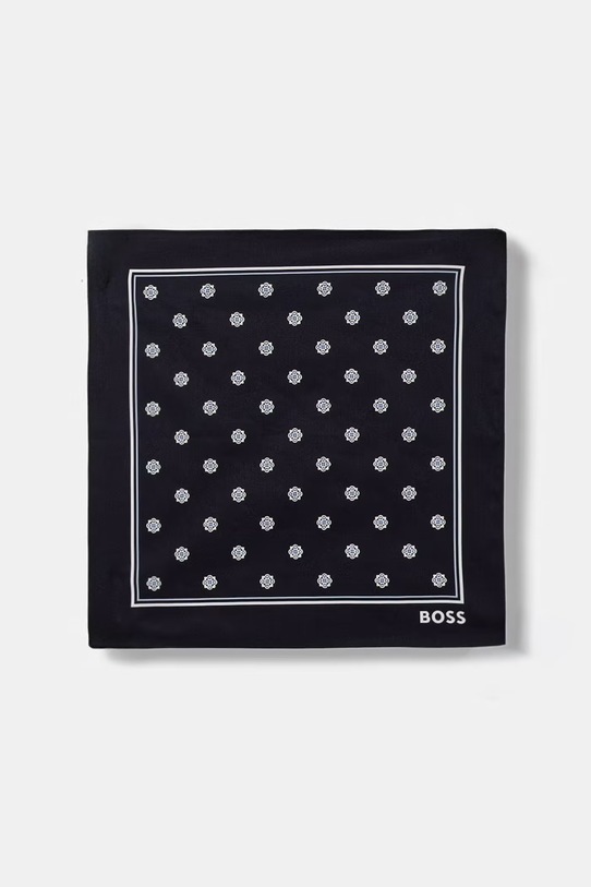 BOSS vreckovka do saka POCKET SQ tmavomodrá 50560527