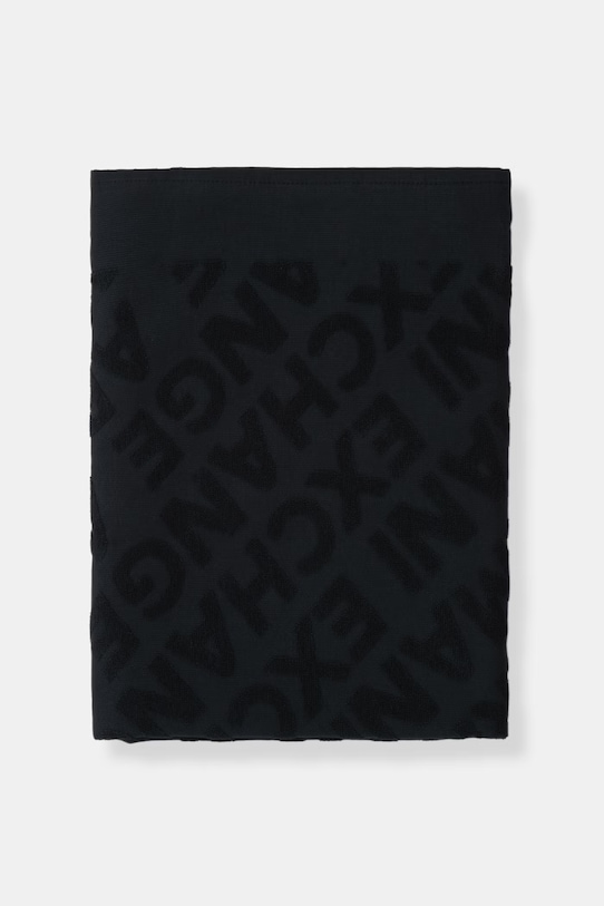 Armani Exchange ręcznik bawełniany XM002869.AF25435 granatowy SS26