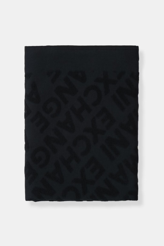 Armani Exchange ręcznik bawełniany XM002869.AF25435 granatowy SS26