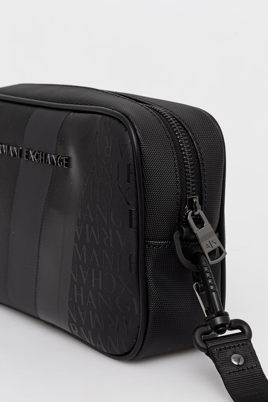 Аксесоари Armani Exchange козметична чанта мъжка от имитация на кожа XM001271.AF11935 черен