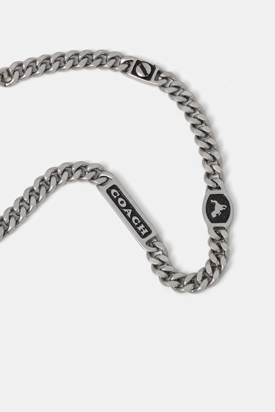 Coach bransoletka męska metalowa 37551521SLV041 srebrny SS26