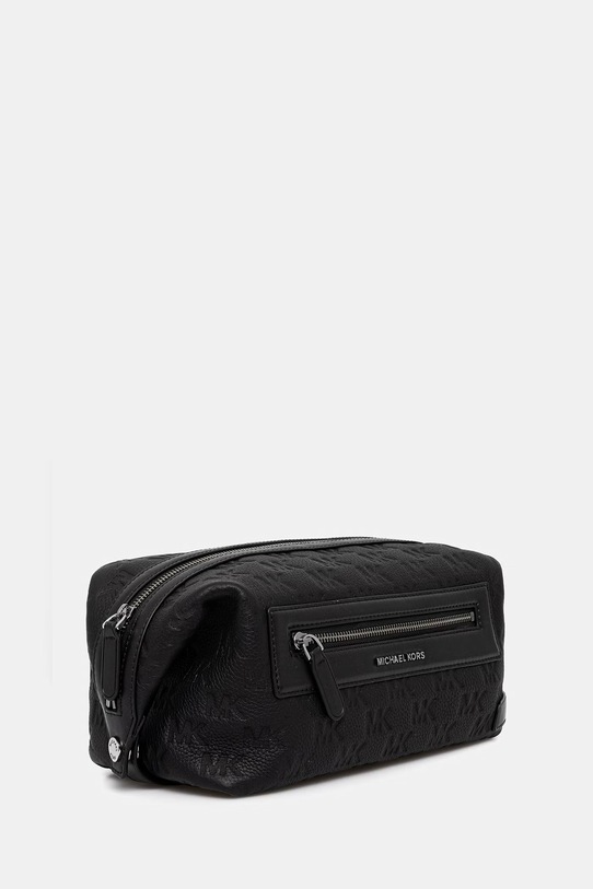 Michael Kors kosmetyczka męska skórzana 33S6LJSN2L czarny SS26
