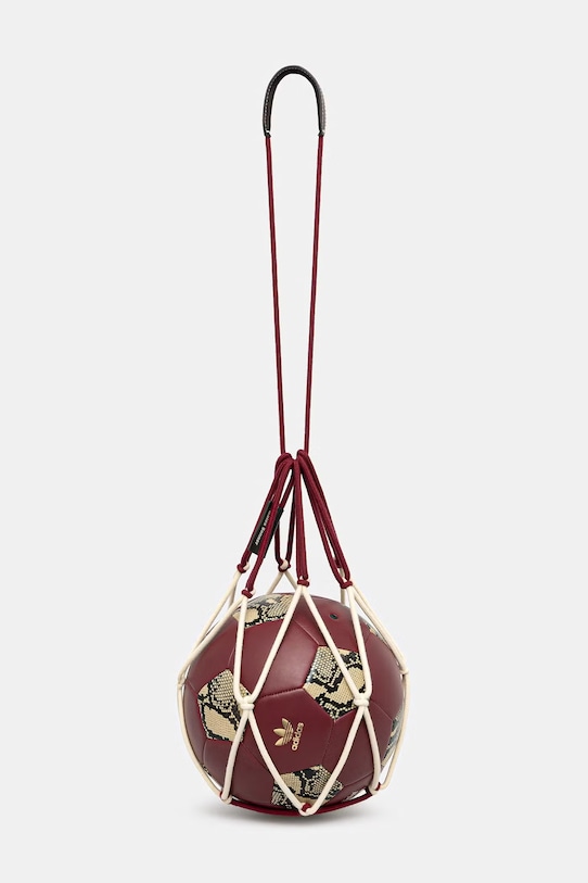 adidas Originals piłka nożna x Wales Bonner bordowy KF1073