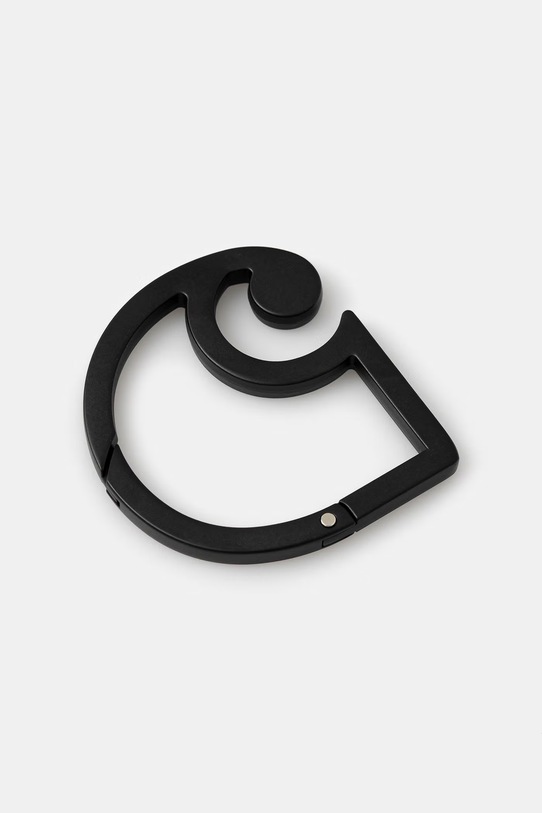 Carhartt WIP C-Logo Carabiner brelok metalowy męski czarny I036650.89XX