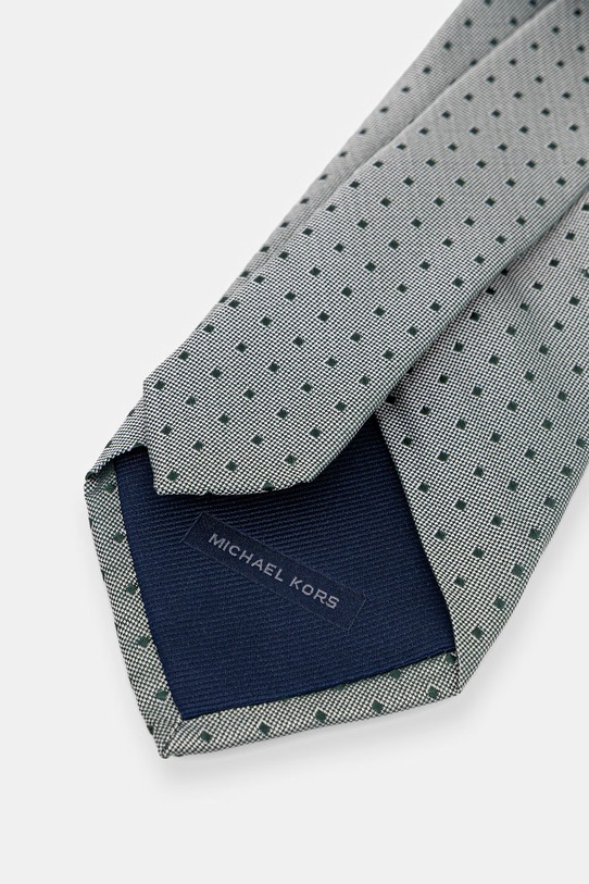 Michael Kors krawat męski jedwabny MK0DT00222 zielony SS26