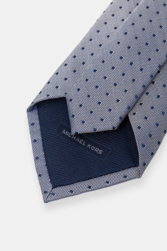 Michael Kors krawat męski jedwabny MK0DT00222 niebieski SS26