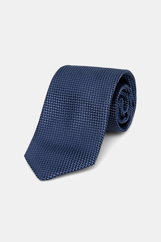Michael Kors krawat męski jedwabny niebieski MK0DT00225