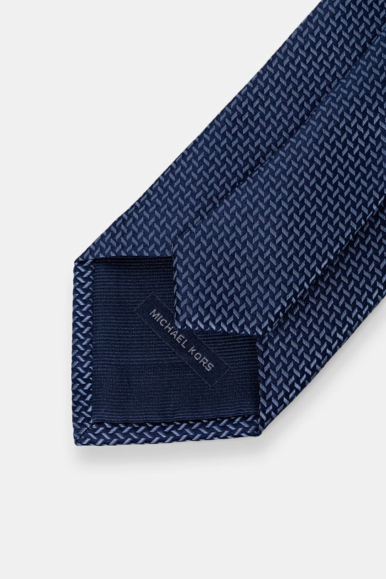 Michael Kors krawat męski jedwabny MK0DT00225 niebieski SS26