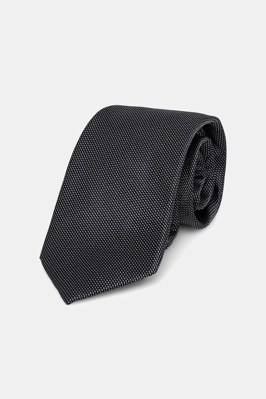 Michael Kors krawat męski jedwabny granatowy MK0DT00237