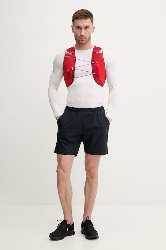 Tekaški brezrokavnik Salomon ACTIVE SKIN 8 rdeča LC2177900