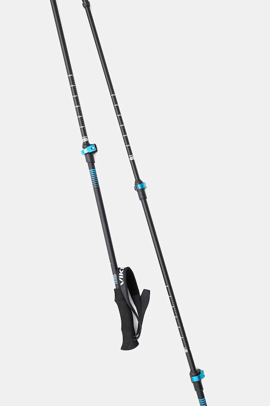 Viking kije trekkingowe Lost Peak Trekking 610/28/6330 czarny SS26