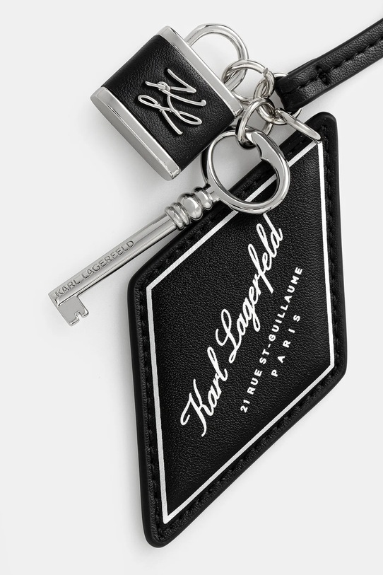 Karl Lagerfeld brelok K/AUTOGRAPH B1W50066 czarny SS26