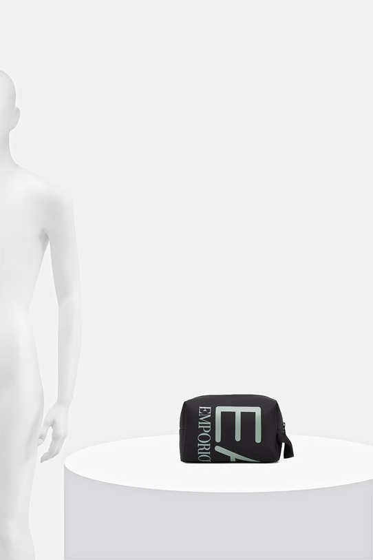 Kozmetická taška EA7 Emporio Armani 3R910.245076.MC426 čierna