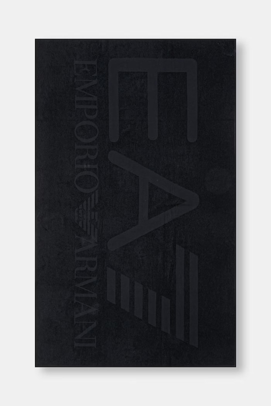 EA7 Emporio Armani asciugamano con aggiunta di lana nero AF21260.7X000678