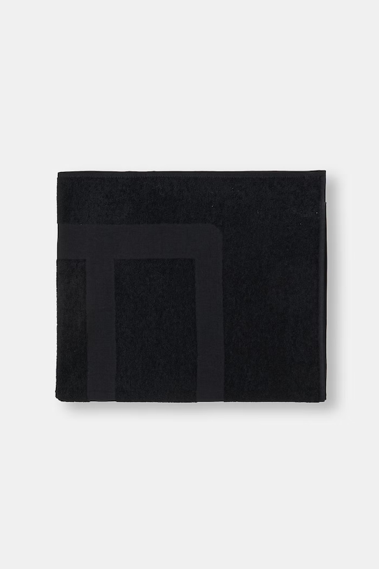 EA7 Emporio Armani asciugamano con aggiunta di lana AF21260.7X000678 nero SS26