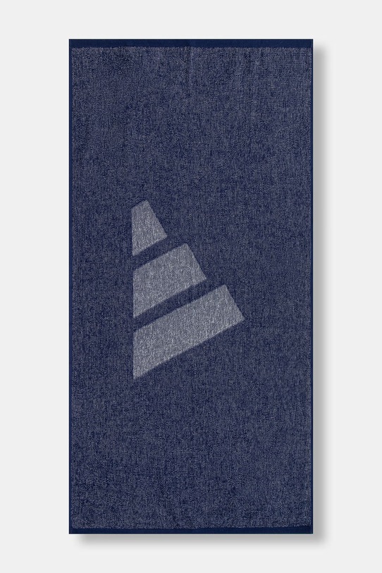 adidas Performance ręcznik treningowy bawełniany 100 cm x 50 cm niebieski KE7417