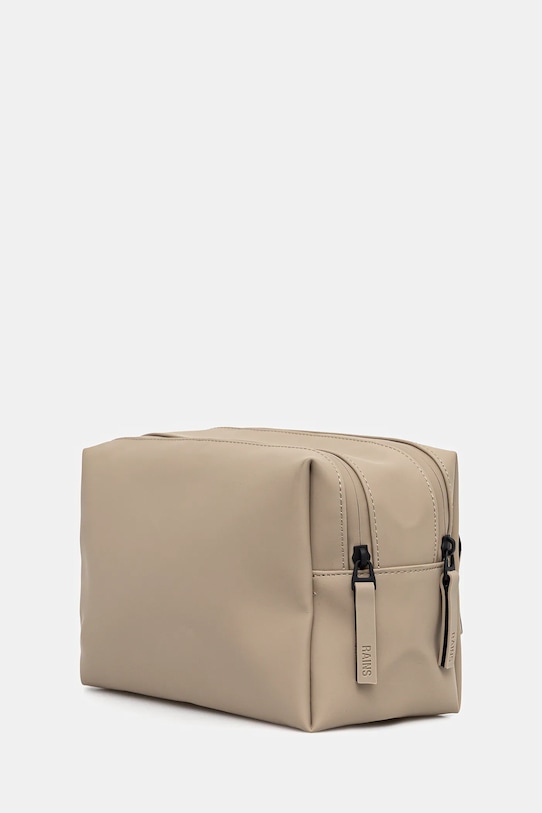 Rains kosmetyczka 16000 Wash Bag Zip W3 16000.133 beżowy SS26