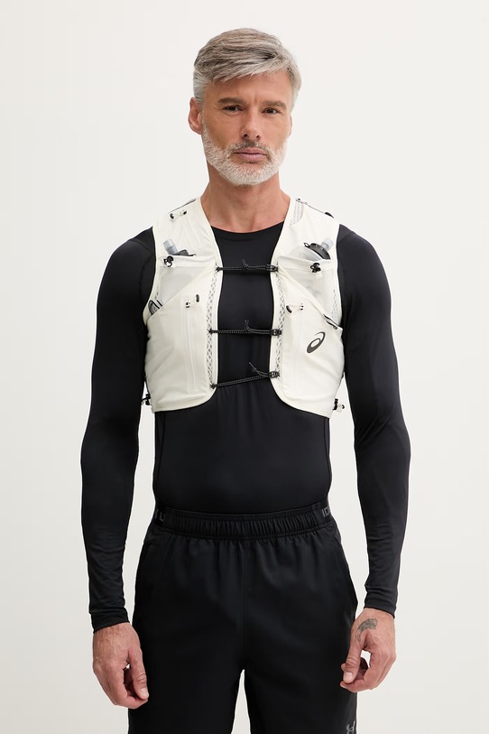 Asics kamizelka do biegania FUJITRAIL beżowy 3013B198