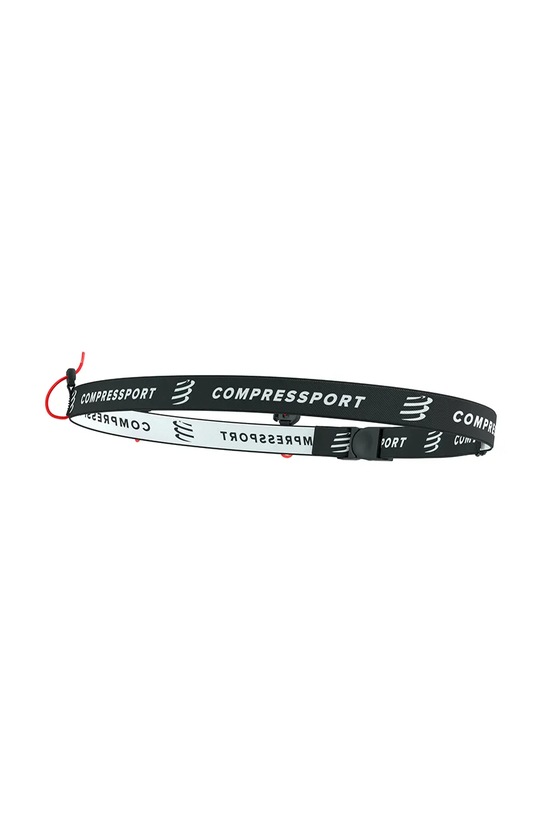 Compressport bežecký pás XBPU871 čierna