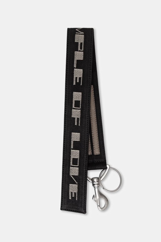 Rick Owens DRKSHDW brelok czarny DA01F4401.DBKM11