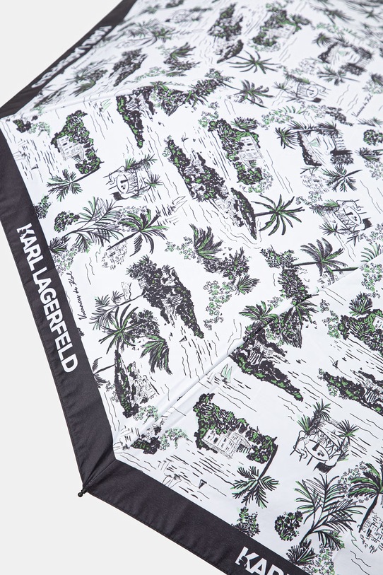 Akcesoria Karl Lagerfeld parasol automatyczny K/SIGNATURE B2W50078 biały