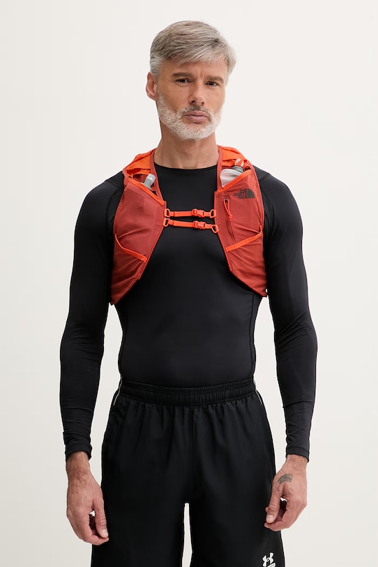 The North Face bežecká vesta Sunriser NF0A81DZJY01 červená SS26