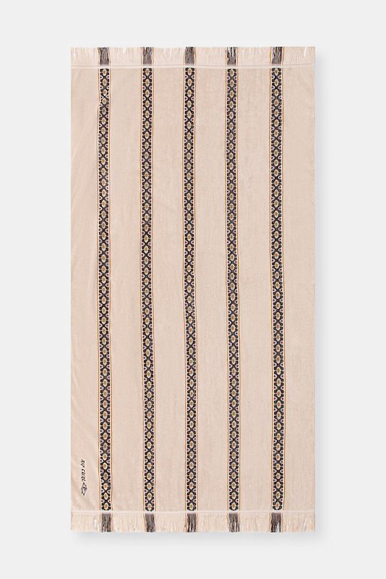 Rip Curl ręcznik plażowy bawełniany CLASSIC SURF beżowy 01LMTO